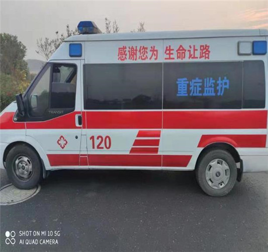 石家庄救护车出租服务案例3
